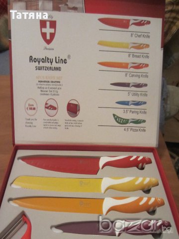 комплект  ножове Швеицария -60лв, снимка 3 - Прибори за хранене, готвене и сервиране - 11748559