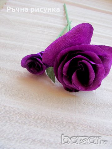 Голяма и малка роза за общо 8лв, снимка 1 - Декорация за дома - 20765142
