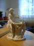Стара порцеланова ваза 1875 г./hard paste Porcelain Porzellanfabrik Hertwig & Co/