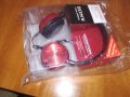 sony headphones-red-нови в кутия, снимка 6