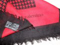 100% VALENTINO vintage автентичен дамски шал wool, silk Нов!, снимка 12