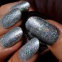 сребрист ХИТ магически лазер ефект дъга  холограмен брокат за нокти маникюр декорация страхотен, снимка 8