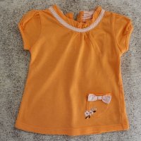 Комплект поличка и блузка с къс ръкав , снимка 2 - Комплекти за бебе - 25212917