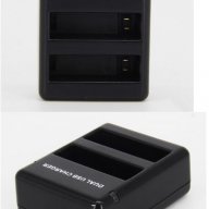 Зарядно за Gopro Hero 4 dual charger + usb кабел, снимка 1 - Батерии, зарядни - 10532766
