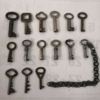 Лот стари кухи ключета. , снимка 3 - Колекции - 25479935