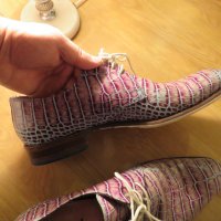 Мъжки обувки уникален модел на floris van bommel - Красота от цветове, снимка 4 - Ежедневни обувки - 24339319