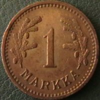 1 маркаа 1942, Финландия, снимка 1 - Нумизматика и бонистика - 21616735