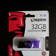 Продавам  USB флаш памет Kingston DataTraveler 101 G2 32GB, снимка 1 - USB Flash памети - 11336020
