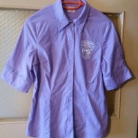 Дам.риза-"Blue Motion"-/памук+ликра/-св.лилава. Закупена от Германия., снимка 1 - Ризи - 22018517
