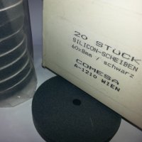 Силиконови шайби 60х8 мм, производство Австрия, снимка 2 - Индустриална техника - 22212150