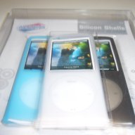 Силиконов калъф за ipod nano 4g плейъри, 3 броя в комплект, снимка 2 - MP3 и MP4 плеъри - 11761110