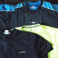 Тениски UMBRO, CRAFT, ATHLETIC   мъжки,Л, снимка 1 - Спортни дрехи, екипи - 25833414