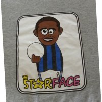 Тениска STAR FACE, размер XL, снимка 1 - Тениски - 22298662
