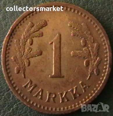 1 маркаа 1942, Финландия, снимка 1