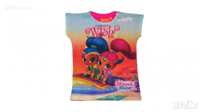 Нова цена! Детска тениска Искрица и Сияйница 4 и 5 г., снимка 1