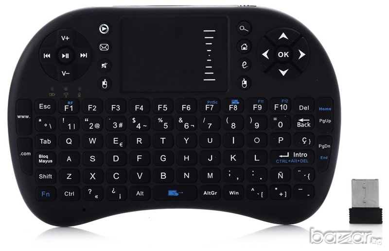 Безжична клавиатура и мишка / UKB-500-RF 2.4G Wireless Keyboard, снимка 1