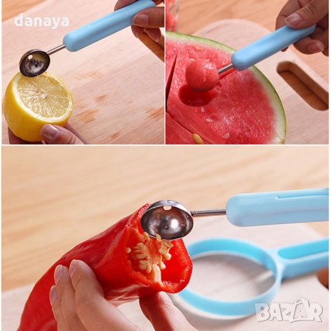 431 Комплект инструменти за рязане и декориране на плодове и зеленчуци, снимка 4 - Прибори за хранене, готвене и сервиране - 22111976
