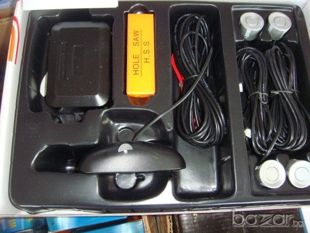 Парктроник системи с 4 датчика - и Led дисплей (черни и сиви датчици , снимка 9 - Аксесоари и консумативи - 14102318