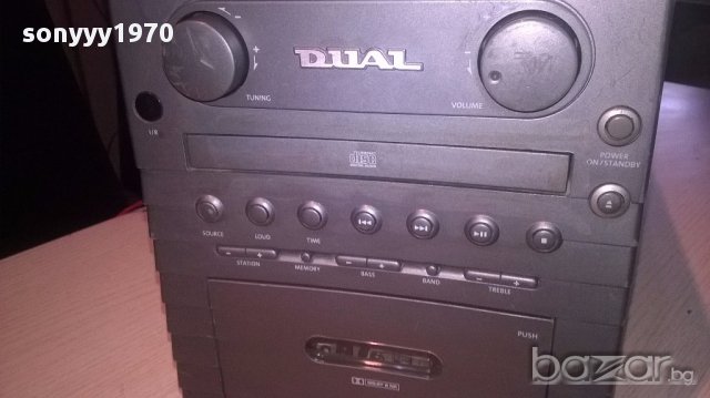 dual amplifier+cd+tuner/rds+deck/revers/dolby-внос швеицария, снимка 14 - Ресийвъри, усилватели, смесителни пултове - 12793403