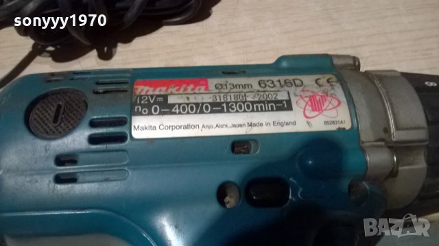 makita винтоверт зарядно и 2 батерии-внос финландия, снимка 11 - Винтоверти - 22975478