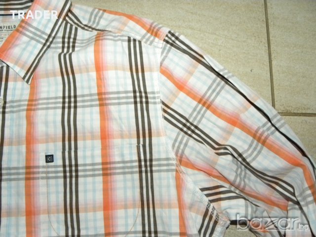 Мъжка   риза дълъг ръкав Cottonfield , 100% памук, снимка 5 - Ризи - 20547193