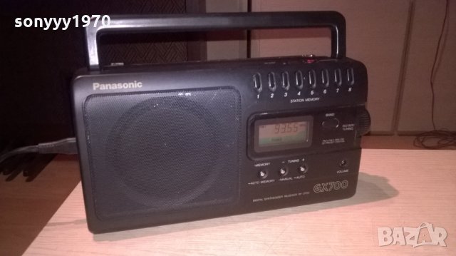 ПОРЪЧАН-panasonic gx700-receiver-28х16х7см-внос швеицария, снимка 4 - Ресийвъри, усилватели, смесителни пултове - 22888092