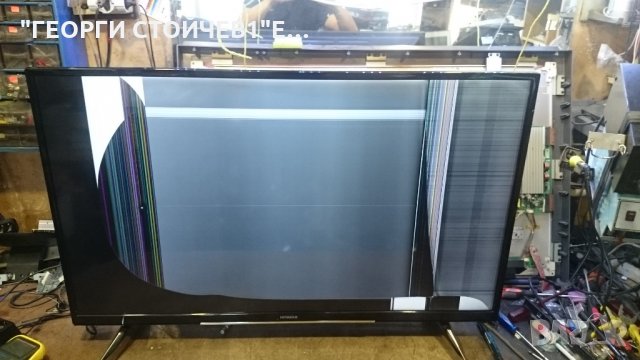  HITACHI 43HK6W64 СЪС СЧУПЕНА МАТРИЦА