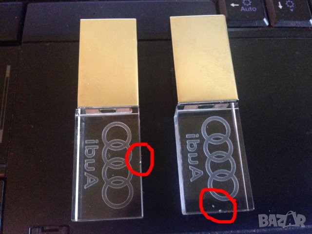 Нови стъклени работещи флашки с външни дефекти., снимка 3 - USB Flash памети - 22884966