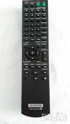 Дистанционно SONY  за ресийвъри,усилватели,тв, снимка 2 - Ресийвъри, усилватели, смесителни пултове - 25291757