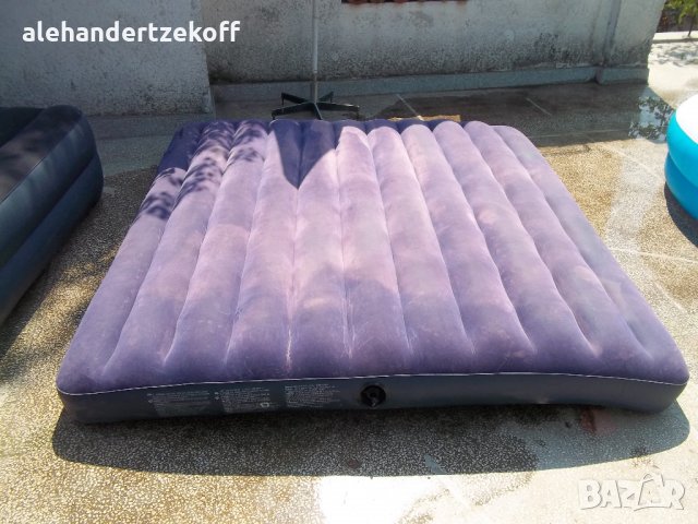 Винилов надуваем басейн басейн с твърд борд надуваем матрак дюшек и легло , снимка 9 - Други стоки за дома - 22645200