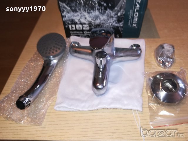 смесител за баня/вана с душ-комплект, снимка 4 - Смесители - 20590376