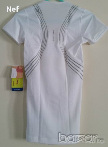 Фитнес тениска Reebok Easytone Short Sleeve Taped Toning Top , снимка 13 - Тениски - 17463814