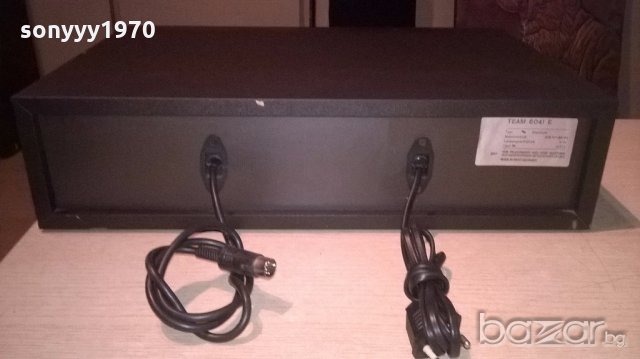 schneider team 6041m equalizer-west germany-внос швеицария, снимка 12 - Ресийвъри, усилватели, смесителни пултове - 18643327