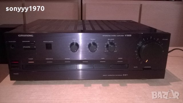 grundig v5500 amplifier-made in germany-внос швеицария, снимка 4 - Ресийвъри, усилватели, смесителни пултове - 22121903