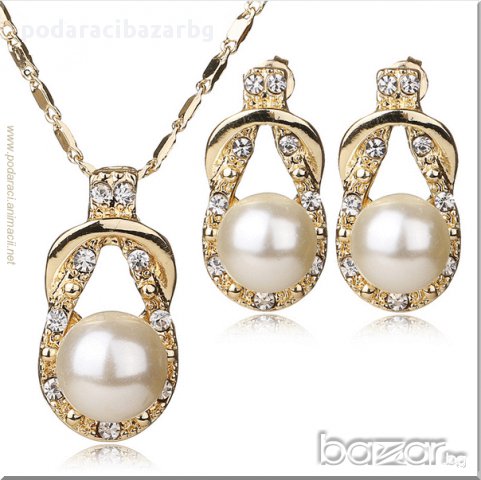 ПЕРЛИ ВЪВ ВЪЗЕЛ – КОМПЛЕКТ БИЖУТА, снимка 1