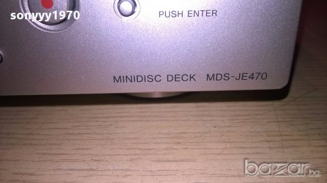 Sony mds-je470 minidisc mdlp-внос швеицария, снимка 14 - Ресийвъри, усилватели, смесителни пултове - 14757018