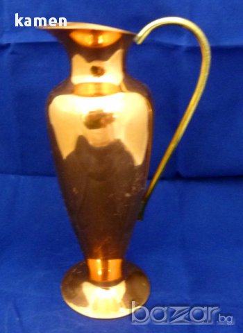 Кана мед много лъскава , 16,5 см. , снимка 5 - Антикварни и старинни предмети - 15107110