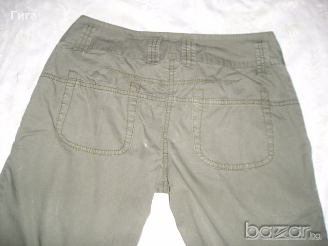 Зелен панталон до коляното, снимка 4 - Панталони - 18204030