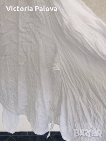 Марлена бяла рокля за плаж, снимка 3 - Рокли - 25361979