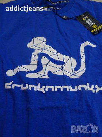 Мъжка тениска DRUNKNMUNKY размер XS, снимка 2 - Тениски - 25996699