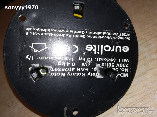 🛑eurolite germany-ПРОФИ мотор за диско топка-внос швеицария, снимка 15 - Други - 20900570