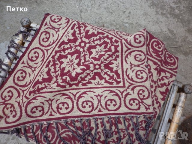 Стар килим черга  не е ползван  170 / 80 см, снимка 6 - Антикварни и старинни предмети - 25400239