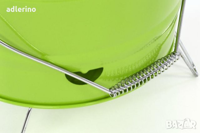  Грил кофа, кофа-грил, мини грил, парти грил, парти барбекю, мини барбелкю, зелен цвят, снимка 2 - Барбекюта - 24782955