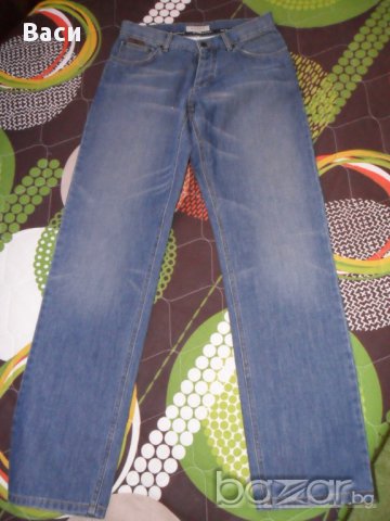 100 % Men's Burberry Jeans 30 Regular оригинални мъжки дънки + подарък маркова риза, снимка 18 - Дънки - 11674828
