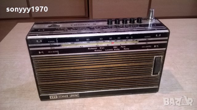 itt schaub-lorenz teddy 4-ретро колекция-внос швеицария, снимка 8 - Ресийвъри, усилватели, смесителни пултове - 24903505