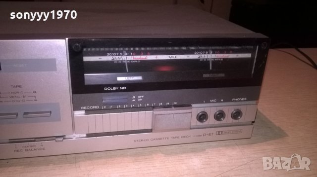 hitachi d-e1-stereo deck-made in japan-внос франция, снимка 9 - Декове - 22390509