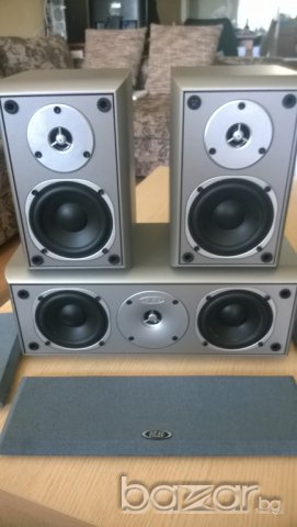 eltax-atomic sat-4/8ohm90/60watt-2бр+eltax-center-4/8ohm100/60watt, снимка 2 - Тонколони - 7743372