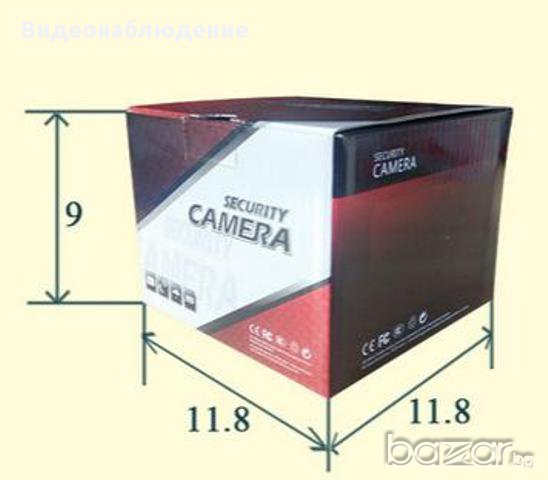 720p Ahd Ahd-m Cctv 1 Mpx 3 Waffer LED 1/4" Cmos Сензор Охранителна Камера., снимка 8 - Камери - 10096470
