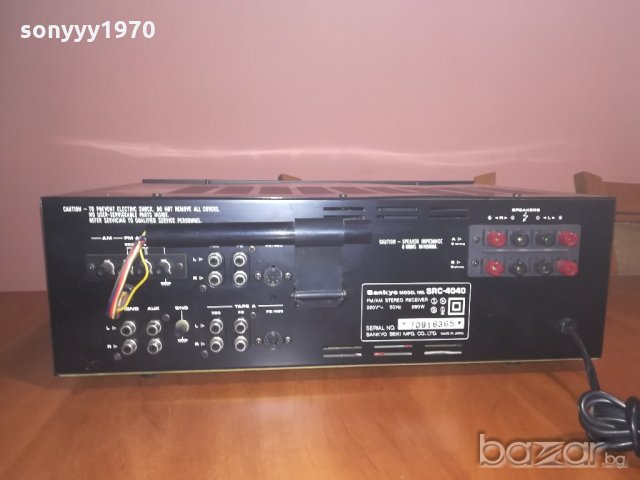 sankyo-stereo receiver-made in japan-внос швеицария, снимка 13 - Ресийвъри, усилватели, смесителни пултове - 20979885