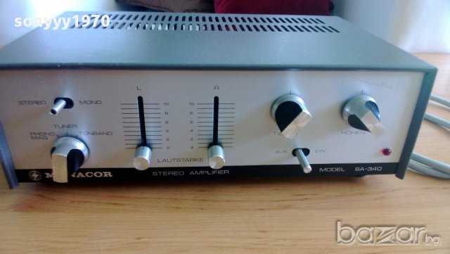 ретро stereo amplifier-внос швеицария, снимка 3 - Ресийвъри, усилватели, смесителни пултове - 10157062